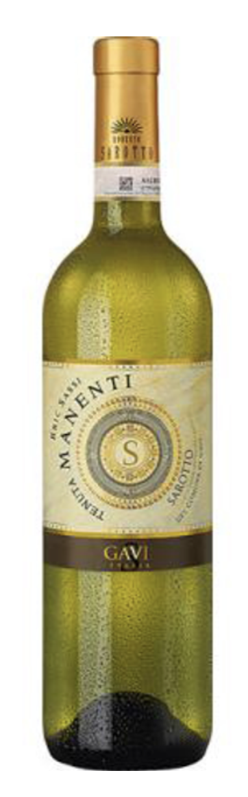 Вино Gavi del comune di Gavi сух/біл 0,75л Італія 13,%